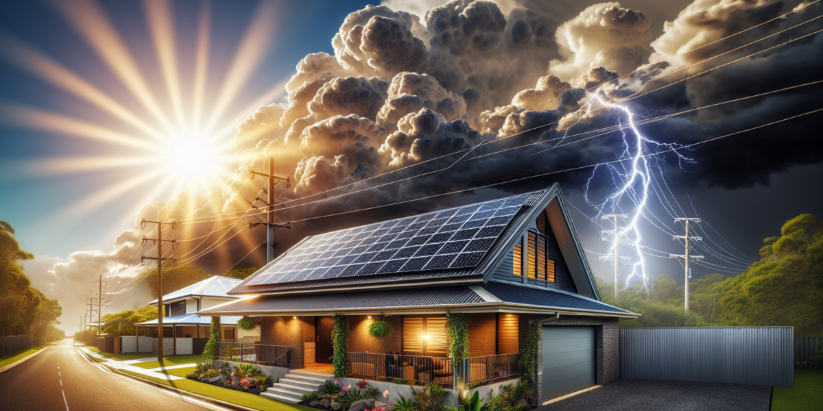 Weathering the Storm: A Guide to Solar Power Resilience During Storm Season in Queensland