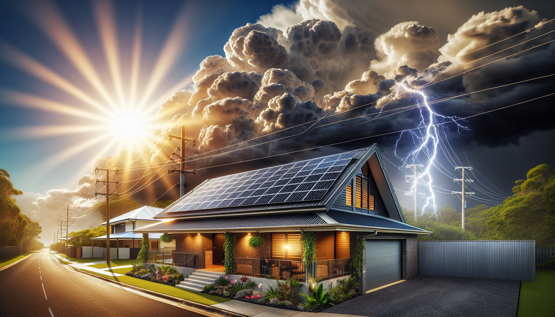 Weathering the Storm: A Guide to Solar Power Resilience During Storm Season in Queensland